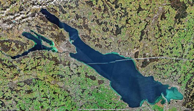 Bild 2: Bodensee im Wandel: Überraschende Veränderungen in neuen Satellitenbildern
