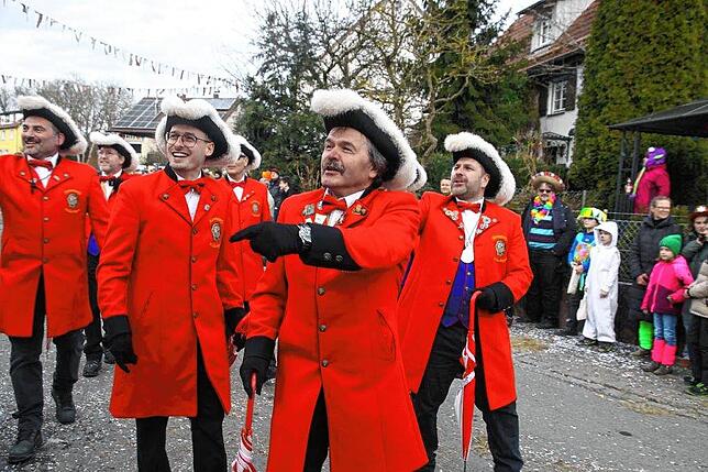 Bild 18: Narrenverein Heuliecher: Die besten Bilder aus dem Jubiläumsumzug