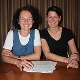 Manuela Gutermann und Jutta Künzner, Elternvertreterinnen des Horts