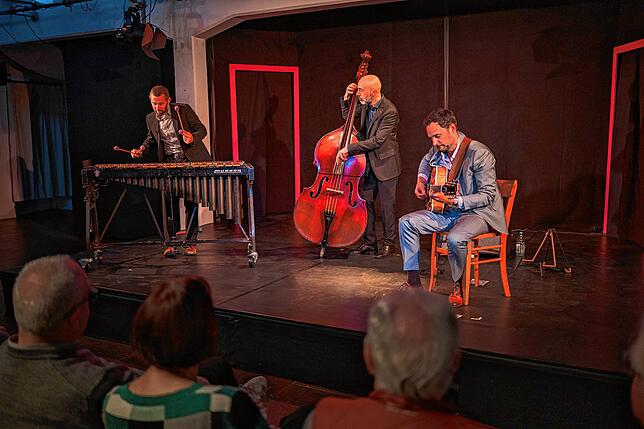 Bild 11: Seelenmassage zum Wochenstart – Das Jörg Enz Trio in der Basilika Singen