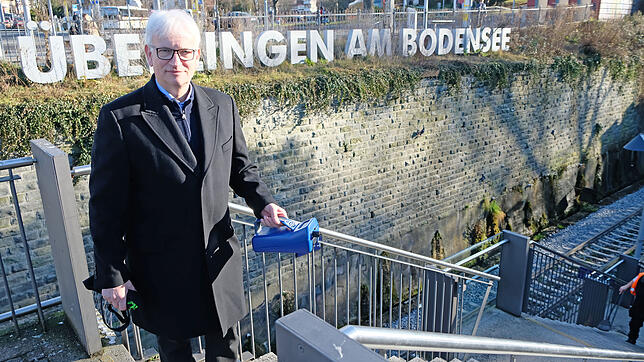 Jürgen Resch, Bundesgeschäftsführer der Deutschen Umwelthilfe, will seinen Heimatbahnhof unter die Lupe nehmen.