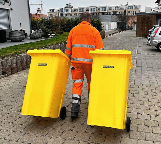 In Villingen gibt es bereits Gelbe Tonnen. Bodman-Ludwigshafen möchte dagegen den Gelben Sack behalten. (Archivbild)
