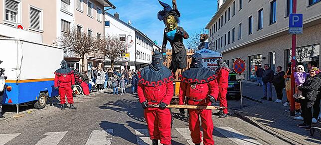 Bild 11: Der große Fasnetsumzug in Tiengen im strahlenden Sonnenschein - hier die schönsten Einblicke