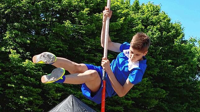 Jan Strittmatter (M13, LG Radolfzell) meisterte 2,30m erfolgreich.