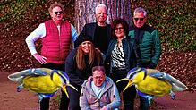 Das Ziel der Band The Roaring Tomtits ist es, mit ihrer Musik Menschen zum Tanzen zu bringen. Bild: Anja Mattuglia