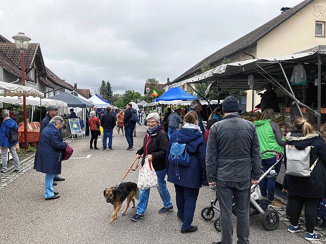 Bild 3: Vielfalt und Gemeinsamkeit beim Naturparkmarkt in Wallbach