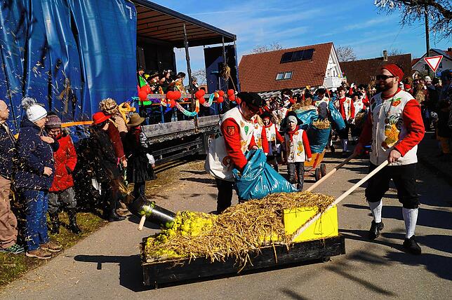 Bild 5: Salemer Fasnachtsumzug 2025: Die schönsten Bilder aus Buggensegel