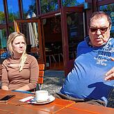 Silvia Minde, Pächterin des Restaurants Terrasse, findet es ungerecht, dass Gastronomen benutzt werden, um die Kunden zu mehr ...