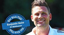 Benjamin Heim, Trainer des SV Mühlhausen.