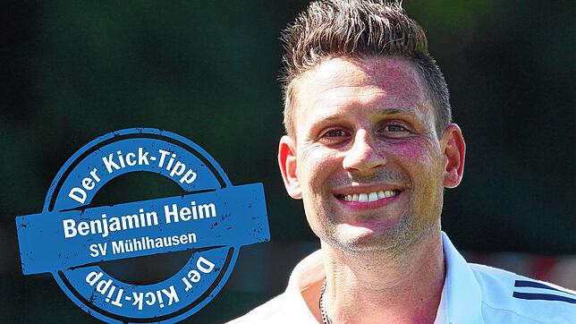 Benjamin Heim, Trainer des SV Mühlhausen.