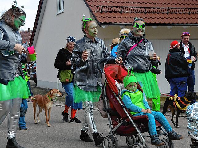 Bild 31: Die schönsten Bilder vom Rathaussturm in Riedheim &ndash; Teil 2