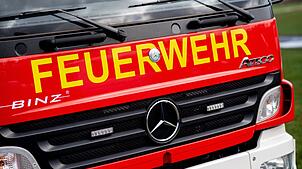 Die Einsatzkräfte der Feuerwehr konnten den Brand löschen. (Symbolbild)