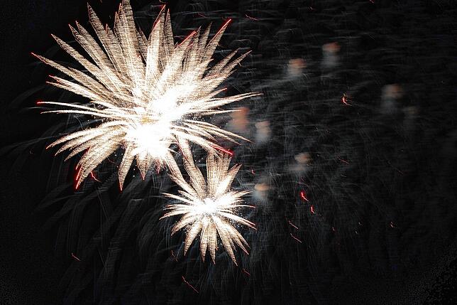 Bild 4: Bilder vom Seehasenfest-Feuerwerk 2022