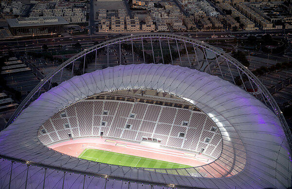 Das Khalifa-International-Stadion.