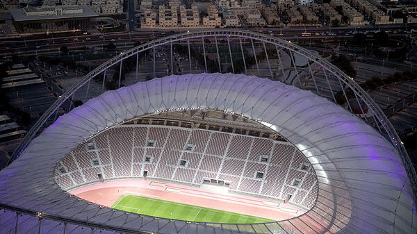 Das Khalifa-International-Stadion.