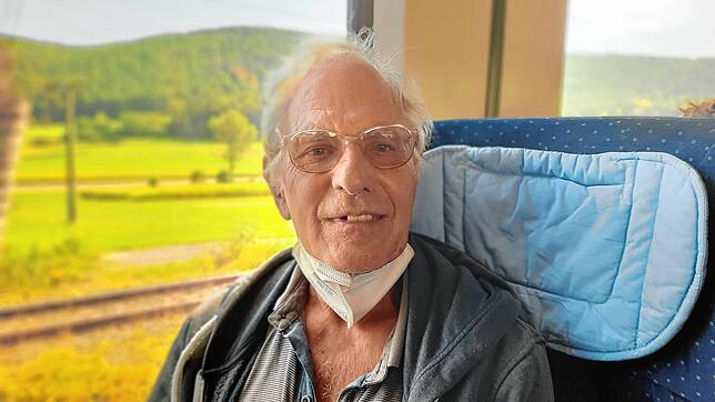 Harald Deichert kommt aus Nürnberg. Er nutzte das Angebot, um sich Süddeutschland anzuschauen.