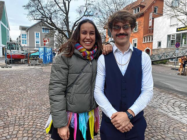 Paula Hartung und Paul Hommer.