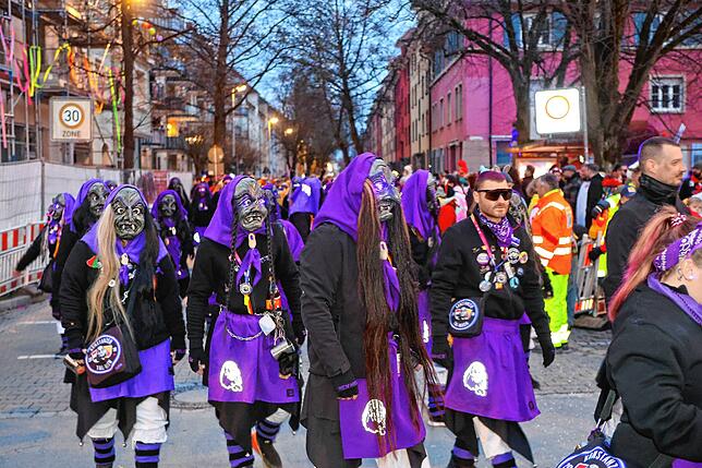 Bild 23: In Petershausen steht der Narrenbaum! Alle Fotos vom Freitagabend