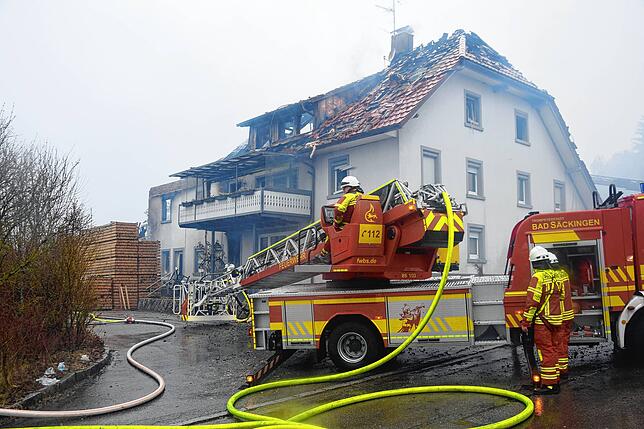 Bild 28: Brand im Sägewerk: Bilder vom Einsatz in Murg-Hänner