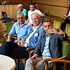 Ein Selfie der Gewinner aus der ersten Reihe: die künftigen AfD-Stadträte Martin Rothweiler, Olaf Barth und Waldemar Seifert.