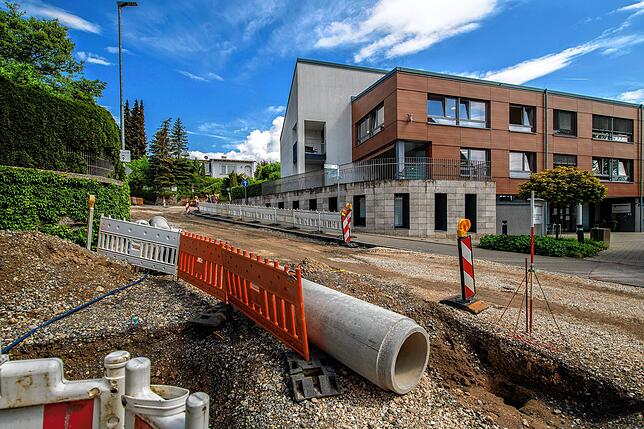 Gegenüber des Spitalfonds ist ein Zebrastreifen vorgesehen. Der Gemeinderat sieht ihn mehrheitlich aber lieber weiter oben in der Straße.