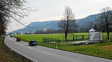 Das Areal &bdquo;Bannhag&ldquo; zwischen B 34 und dem Rhein in Albbruck ist der künftige Standort des neu geplanten Kreisklinikums. ...