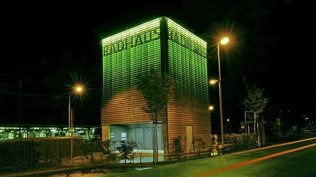 Das Offenburg Radhaus: Hier gibt es schon Wartelisten. Bild: Hans-Jürgen Heinzmann/Stadt Offenburg