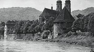 Am Rheinufer beim Gallusturm herrschte Ende April 1945 höchste Nervosität.