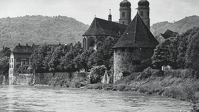 Am Rheinufer beim Gallusturm herrschte Ende April 1945 höchste Nervosität.