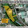 In dem gelb hinterlegen Bereich ist der Wohnmobilstellplatz der Stadt geplant. Ein Bebauungsplan wurde inzwischen auf den Weg gebracht. ...