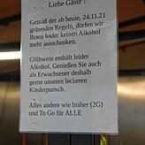 Seit Mittwoch ist ein Glühweinausschank an der Eisbahn nicht mehr erlaubt.