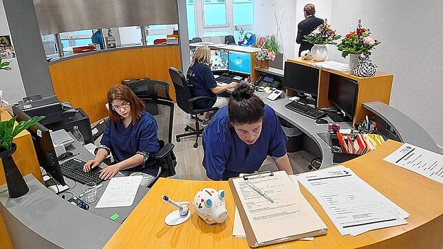Einer der Mieter im Gesundheitscampus ist das Medizinische Versorgungszentrum MVZ. Dessen Praxis für Allgemeinmedizin hat bereits die ...