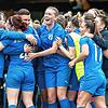 Grenzenloser Jubel: Die Frauen der SF Schliengen sind Siegerinnen im Bezirkspokal des Fußball-Bezirks Hochrhein. Im Finale beim FC ...