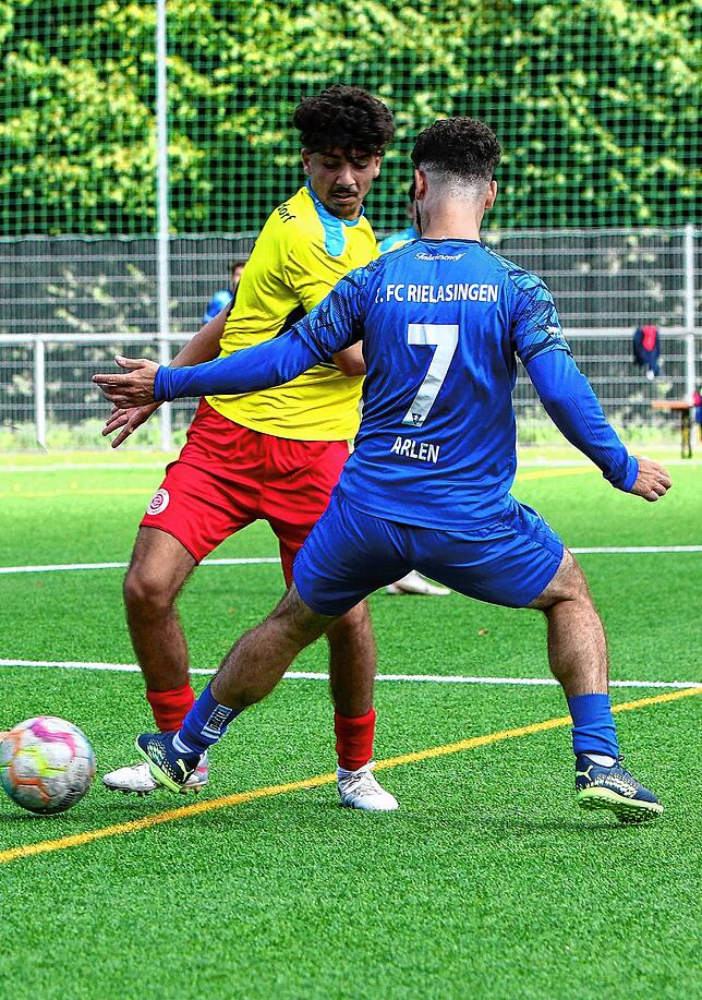 Bild 7: Die besten Bilder vom Duell der Verbandsligareserven SC Pfullendorf II und 1. FC Rielasingen II