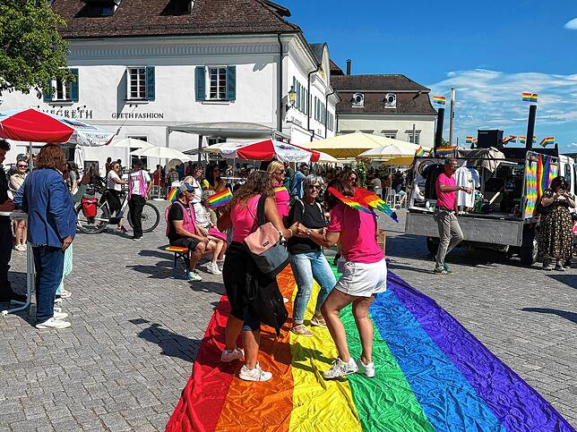 Bild 12: So bunt war der 3. Überlinger CSD