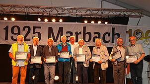 Bild : Langes Festwochenende zum 100-jährigen des FV Marbach