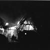 Lichterloh brennte das Anwesen Lothar Mantel in Unterbränd in der Nacht vom 12. auf den 13. Januar 1994.