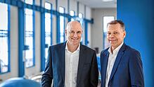 Die beiden neuen Schluchseewerk-Vorstände Stefan Bendig (links) und Bodo Mayer.