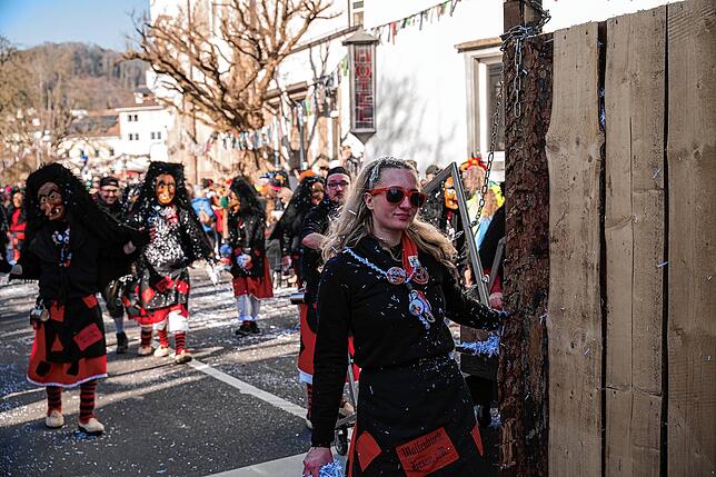 Bild 29: Unvergessliche Bilder vom Rosenmontagsumzug in Gottmadingen: So bunt war die Fasnacht 2025!