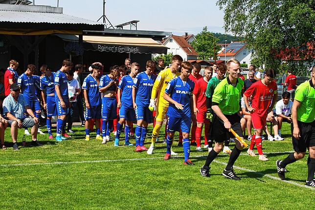 Bild 30: Nachwuchs des SC Freiburg verliert Testspiel in Jestetten &ndash; und wir haben Bilder!