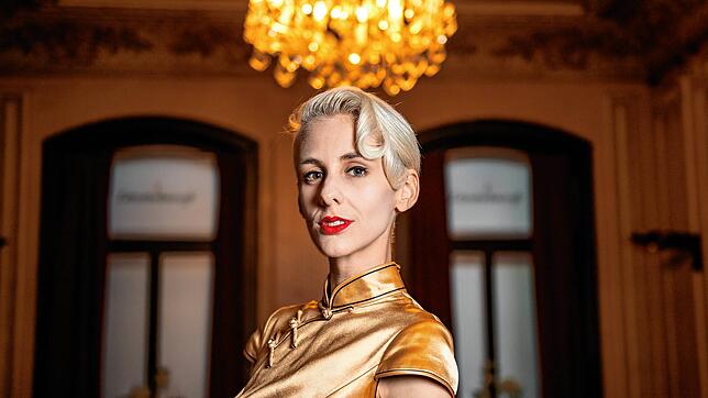 Lisa Eckhart, 29, österreichische Kabarettistin und Romanautorin, erregt mit ihren bösen Pointen besonders gerne politisch korrekte ...