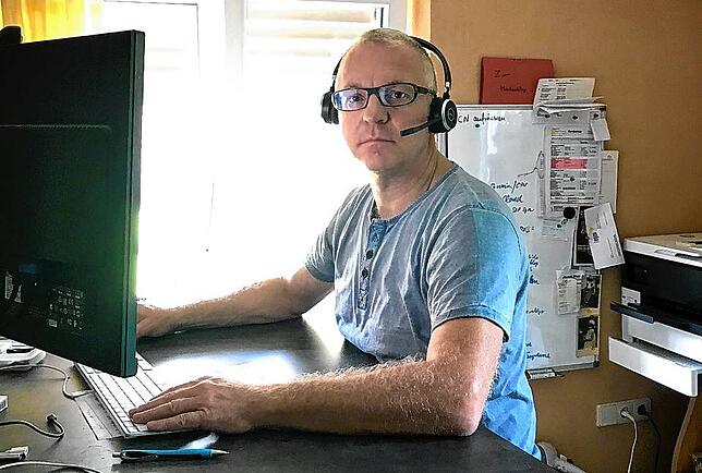 Thomas Fahr hat die Bürgerinitiative BISIE für schnelles Internet in Ebringen mit angestoßen. Heute ist der IT-ler äußerst zufrieden ...