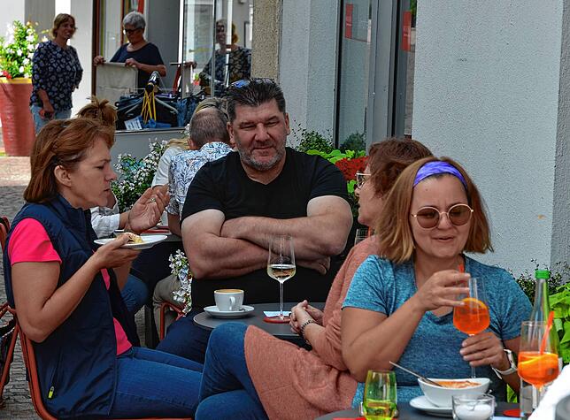 Bild 2: So schön war es bei der Italienischen Woche in der Markdorfer Innenstadt