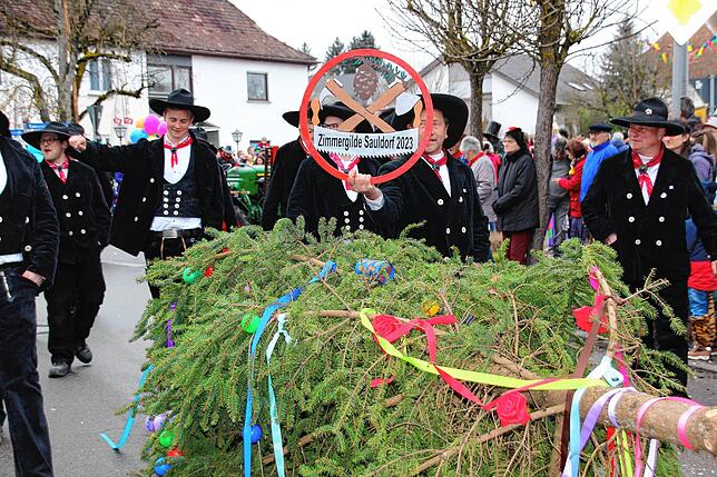 Bild 14: Bilder vom Großen Narrenumzug in Wald (1/2)