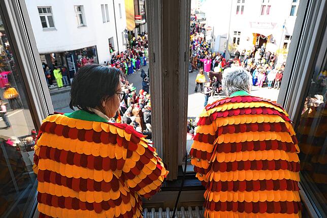 Bild 5: Bunte Kostüme und fröhliche Stimmung beim Fastnachtsumzug 2025