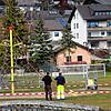 Die Spielplätze in der Region werden nun von Bauhofsmitarbeitern wieder geöffnet. Bild: Bernhard Lutz