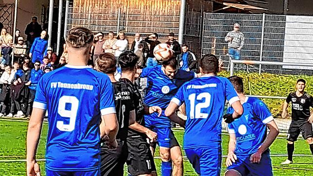 Im Verfolgerduell setzte sich die SG Marbach/Rietheim mit 3:1 gegen den FV Tennenbronn durch.