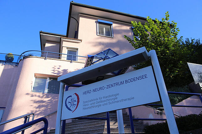 Das Herz-Neuro-Zentrum Bodensee in Kreuzlingen. Es wird durch einen Neubau in Münsterlingen ersetzt.