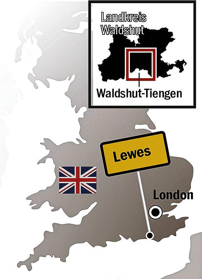 Bild 1: In Lewes lebte in den 1960ern ein Rolling Stone