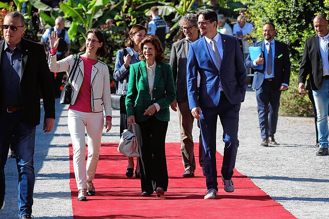 Bild 7: Königin Silvia besucht die Mainau: Die Bilder vom Besuch